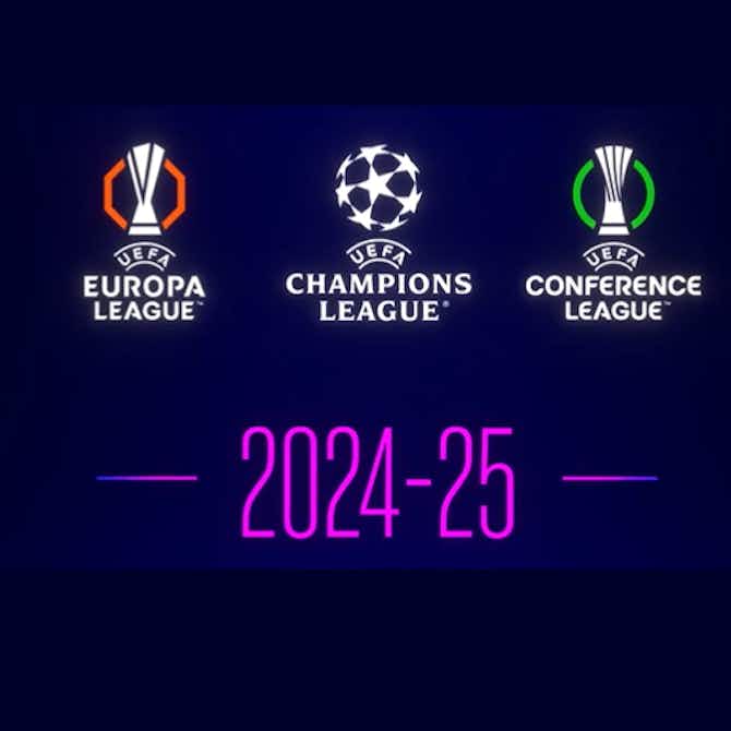 Imagen de vista previa para UEFA anunció cómo será el calendario de la fase inicial de la Champions, Europa y Conference League 24/25