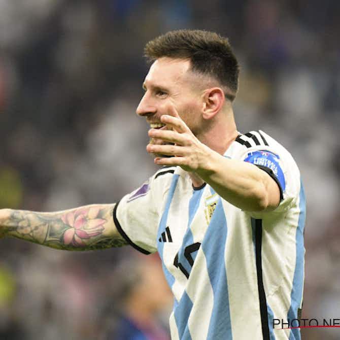 Image d'aperçu pour L'Argentine future première nation mondiale, Lionel Messi dépasse les 100 buts en sélection