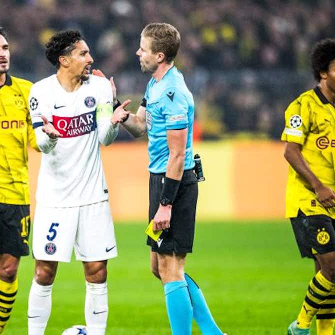 Image d'aperçu pour Dortmund - PSG : les cartons remis à zéro, aucun joueur sous la menace d’une suspension