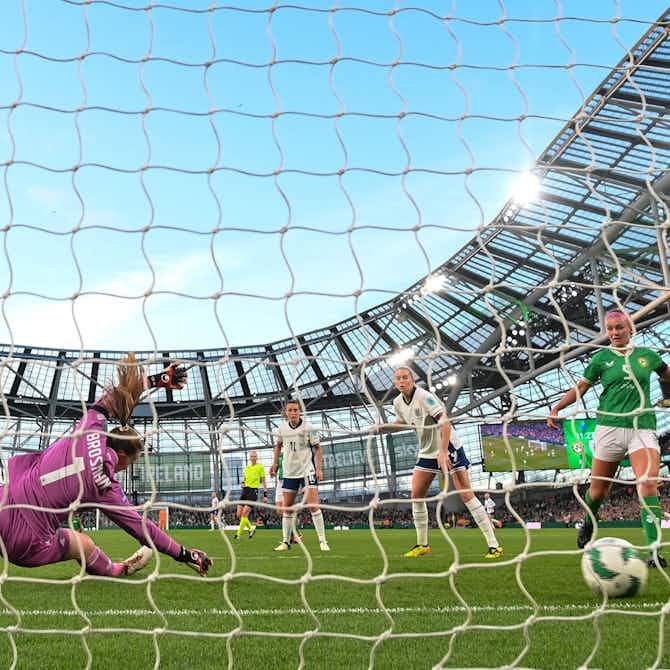 Preview image for Lauren James sparks England’s crucial Euro 2025 qualifying win in Ireland