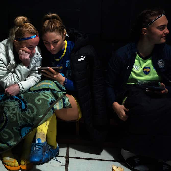 Preview image for On the road and into a bomb shelter mid-match with Mariupol Women