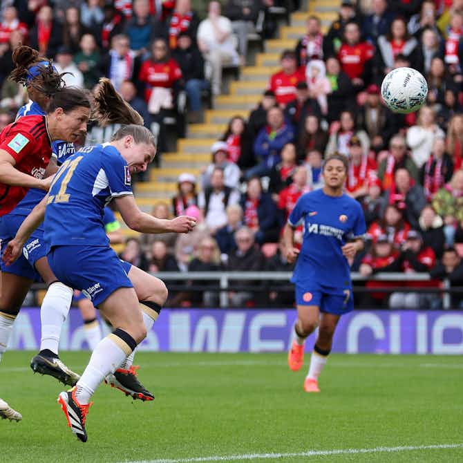 Preview image for Manchester United stun Chelsea to set up Women’s FA Cup final with Spurs