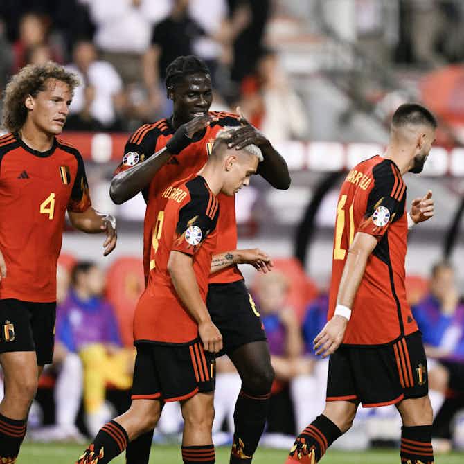 Imagen de vista previa para Bélgica 5-0 Estonia: Cómoda goleada belga en casa con doblete de Lukaku