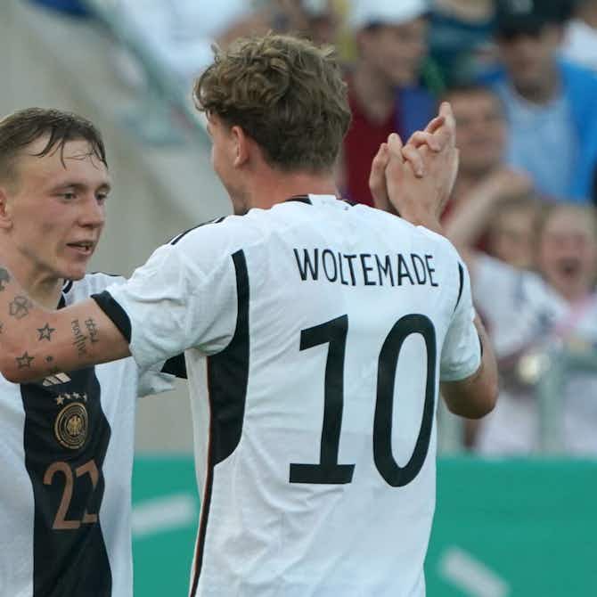Vorschaubild für DFB-U21: Der Kader für die kommenden Qualifikationsspiele gegen Estland und Polen