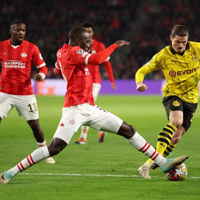Vorschaubild für Mäßige Leistung, ordentliches Ergebnis: Dortmund holt ein 1:1 bei PSV