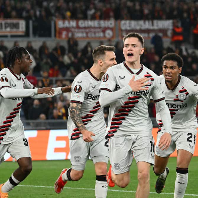 Vorschaubild für Europa League | Leverkusen setzt Mega-Serie im Halbfinale fort – Sieg gegen die Roma!