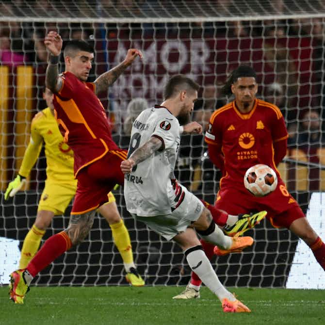 Vorschaubild für Matchglück erarbeitet: Bayer Leverkusen ringt Roma nieder