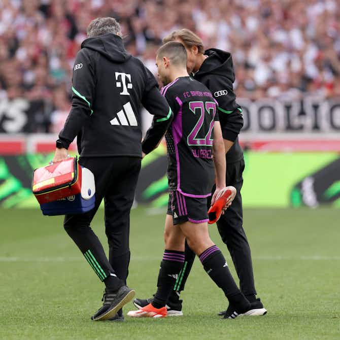 Vorschaubild für Sprunggelenksverletzung: Raphael Guerreiro fehlt dem FC Bayern nicht nur im Bernabeu!
