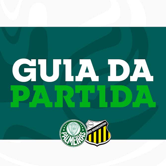 Imagem de visualização para Palmeiras x Novorizontino: escalações, arbitragem e onde assistir