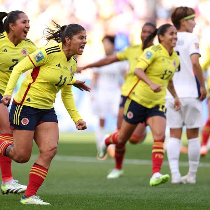Imagem de visualização para Colômbia vence Coreia do Sul por 2 a 0 e fecha a 1ª rodada da Copa do Mundo Feminina