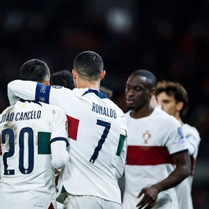 Preview image for Cristiano Ronaldo and João Cancelo on target as Portugal win 2-0 in Liechtenstein