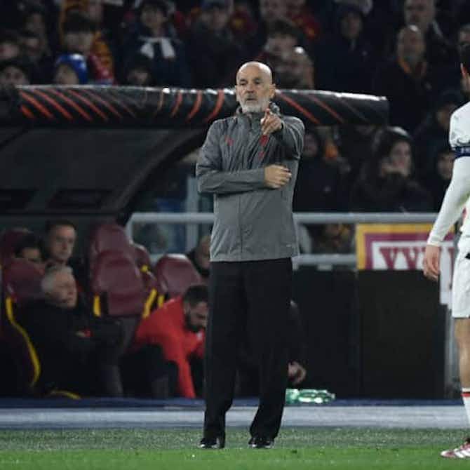 Preview image for Stefano Pioli after Roma defeat: “I’m not satisfied with my team tonight.”