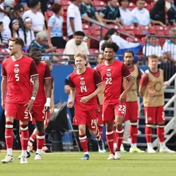 Imagen de vista previa para Canadá venció a Trinidad y Tobago en el repechaje y completa el grupo de Argentina en la Copa América 2024