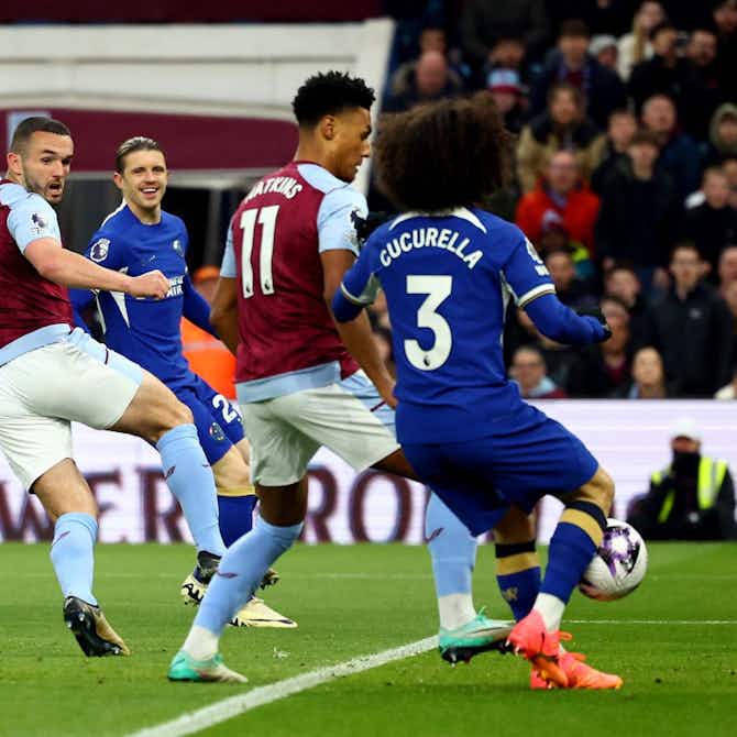 Imagen de vista previa para Dibu Martínez se lesionó y el Chelsea consiguió el empate 2-2 frente a Aston Villa
