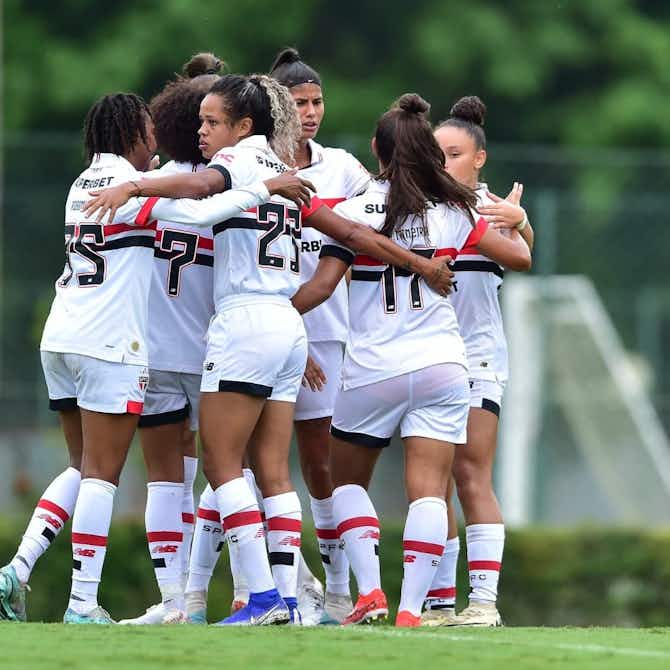Imagem de visualização para São Paulo vence o Botafogo e agora é vice-líder do Brasileirão Feminino