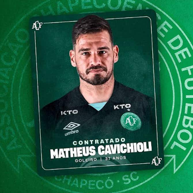 Imagem de visualização para Chapecoense anuncia goleiro Matheus Cavichioli até o final de 2024