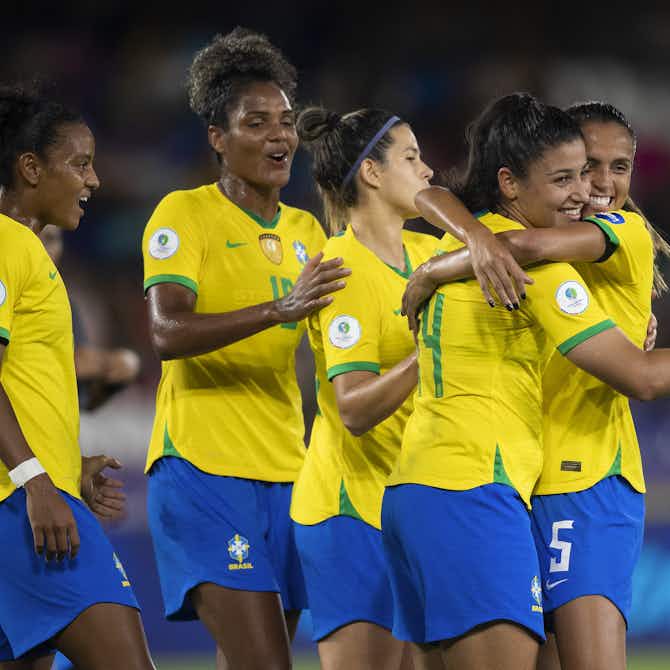 Imagem de visualização para Brasil atropela Peru e encerra primeira fase com 100% na Copa América feminina