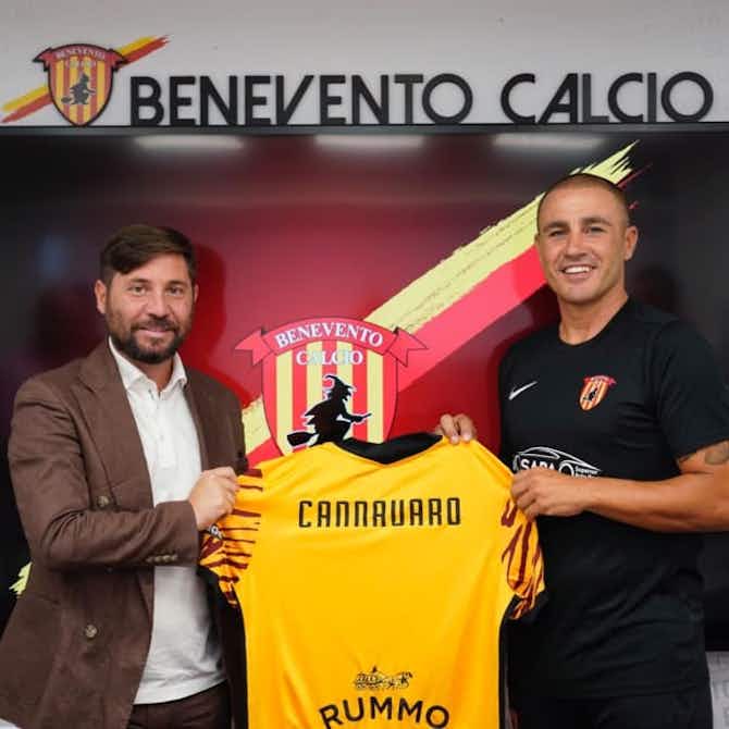 Imagem de visualização para Campeão mundial pela Itália, Cannavaro é anunciado como técnico do Benevento
