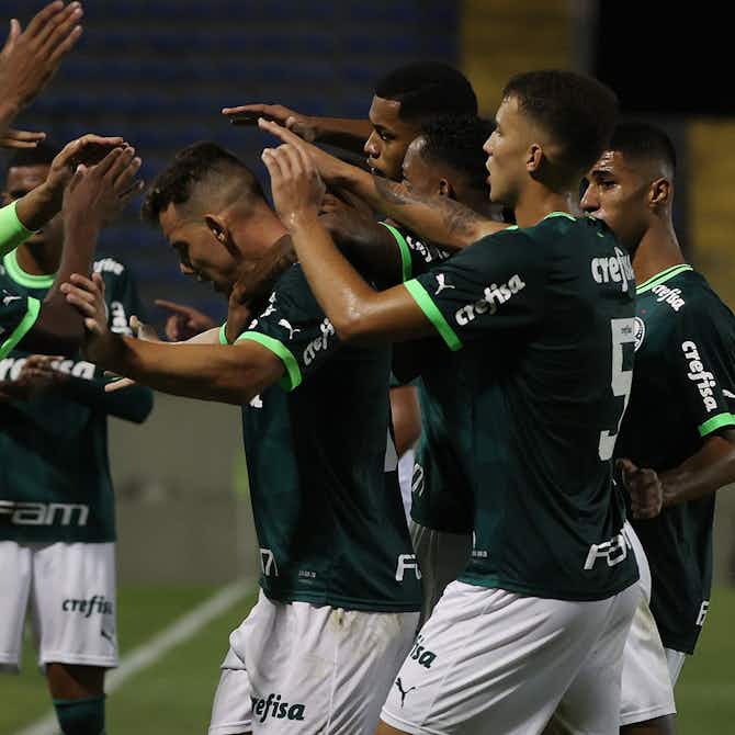 Imagem de visualização para Palmeiras bate o Goiás de virada e vence a segunda consecutiva no Brasileiro sub-20