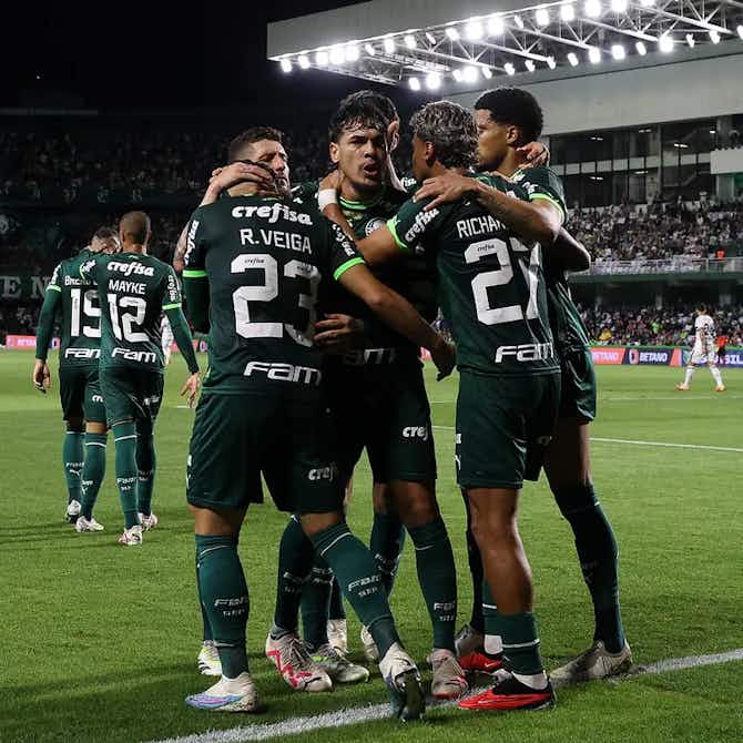 Imagem de visualização para Palmeiras volta a marcar mais de um gol em um único jogo após quase dois meses