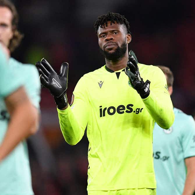 Preview image for Francis Uzoho: The 12 saves that almost wrote Omonia’s goalkeeper into Old Trafford legend