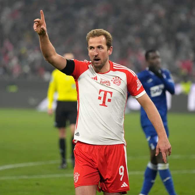 Preview image for Harry Kane and Jamal Musiala fire Bayern Munich to victory over Hoffenheim