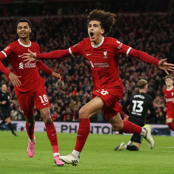Preview image for Jayden Danns headlines Liverpool’s impressive next generation to continue FA Cup adventure