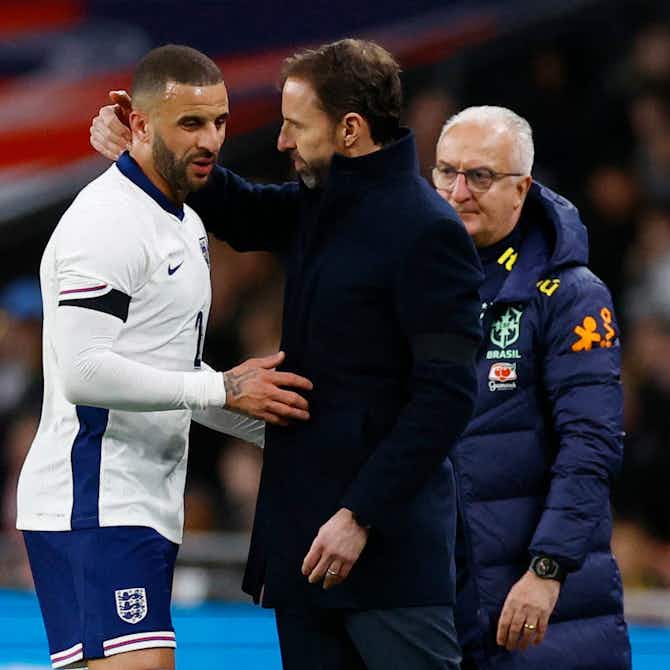 Preview image for Gareth Southgate gives Harry Kane and Kyle Walker injury updates after England defeat