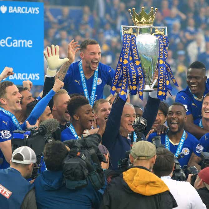 Preview image for On This Day in 2016 – Leicester defy 5,000-1 odds to clinch Premier League title