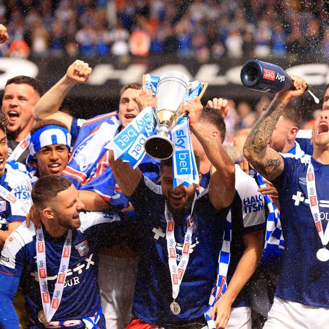 Preview image for Ipswich complete remarkable rise to seal Premier League promotion after 22 years away