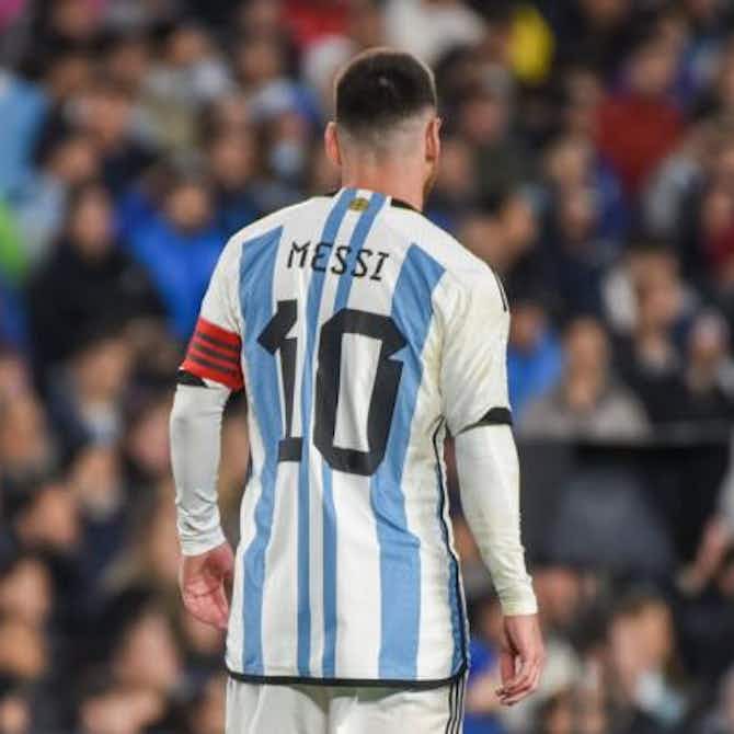 Image d'aperçu pour Messi titulaire avec l'Argentine ? La réponse tombe