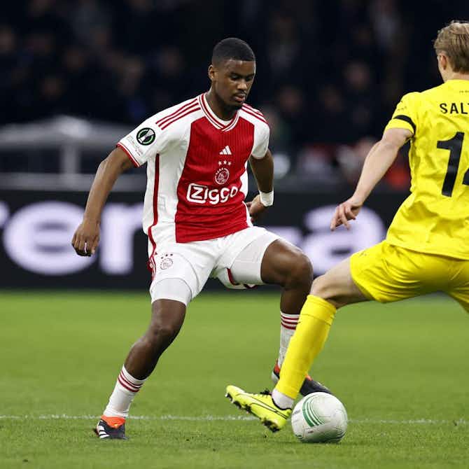 Preview image for Ajax push for new Jorrel Hato contract with Arsenal interested ahead of potential summer transfer battle