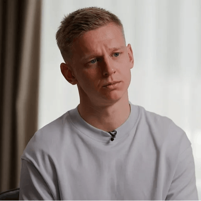 Preview image for Arsenal footballer Oleksandr Zinchenko says he would fight in Ukraine if called up