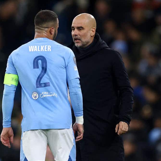 Preview image for Pep Guardiola confirms 'incredible' Kyle Walker boost ahead of Man City showdown with Real Madrid