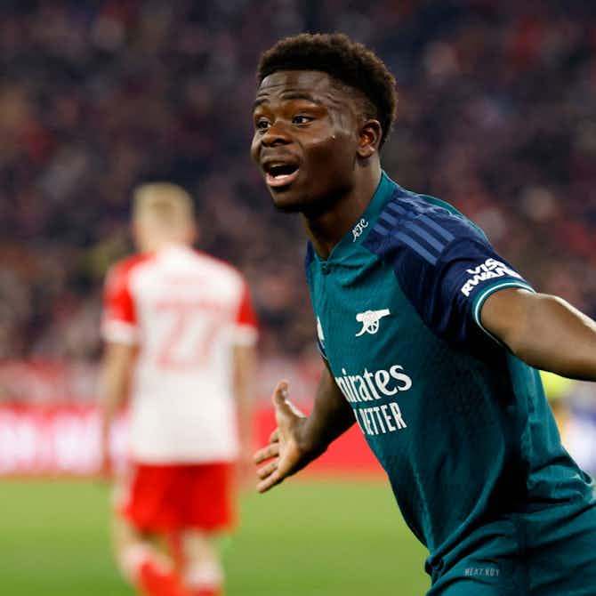 Preview image for Arsenal player ratings vs Bayern Munich: Bukayo Saka quiet with Declan Rice unable to influence match