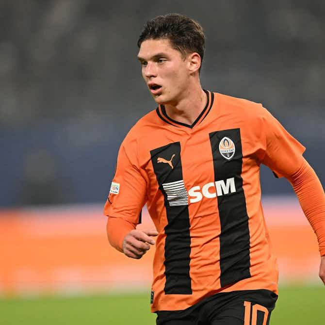 Preview image for Arsenal target Georgiy Sudakov will 'definitely' be sold as £60m talks begin, Shakhtar confirm
