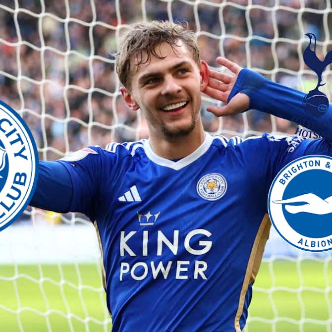 Preview image for Kiernan Dewsbury-Hall transfer latest: Spurs join Arsenal and Newcastle United, Leicester City stance revealed
