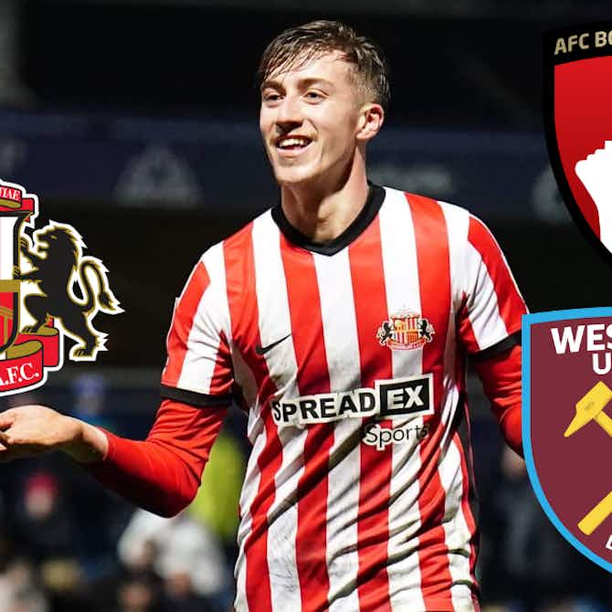 Preview image for West Ham and Bournemouth in competition for Sunderland transfer swoop