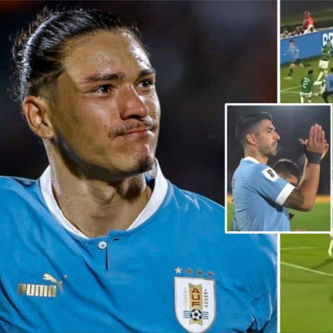 Preview image for Luis Suarez praises Darwin Nunez as impressive highlights vs Bolivia emerge online