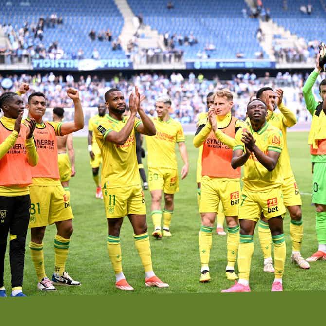 Image d'aperçu pour Victoire de l’AS Monaco et défaite du FC Lorient : les derniers résultats de Ligue 1 favorables au FC Nantes