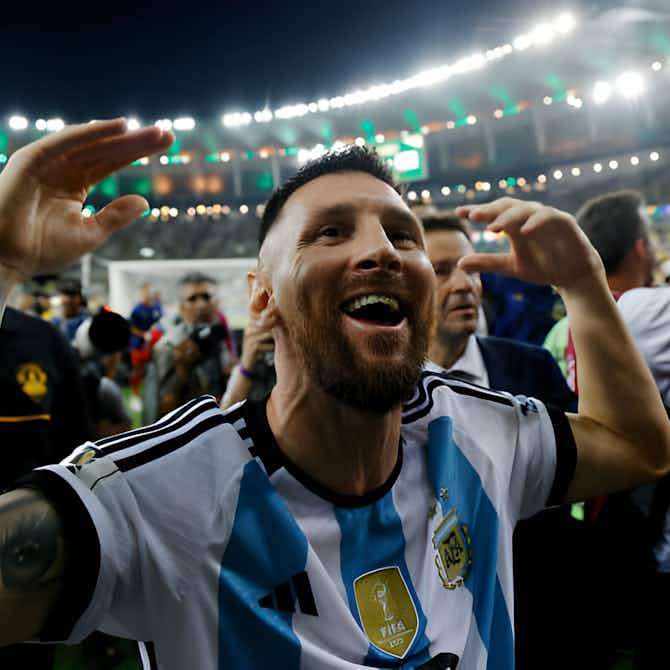 Imagem de visualização para Não deu, Brasil! Messi comemora classificação da Argentina para as Olimpíadas