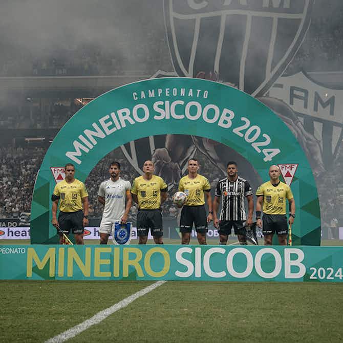 Imagem de visualização para Federação Mineira define arbitragem para final clássica entre Atlético e Cruzeiro na Arena MRV