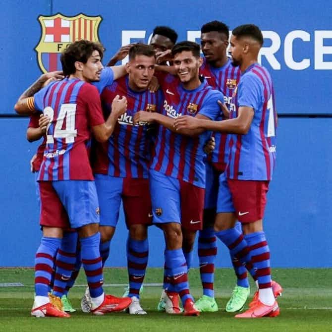 Preview image for 🎥 Rey Manaj nets hat-trick in Barcelona win over Gimnàstic