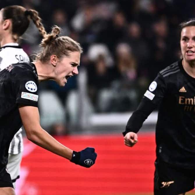 Preview image for 💫 UWCL: Miedema rescues point for Arsenal; Barcelona and Lyon win