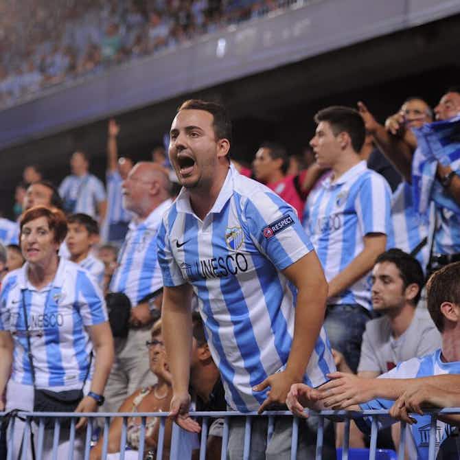 Preview image for 📸 Málaga fans see the funny side of terrible summer by 'signing' tourist