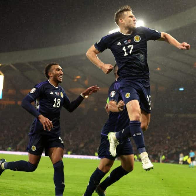 Preview image for 🇪🇺 Serbia reach Euro 2024; Spain, Belgium seal top spots; Scotland held