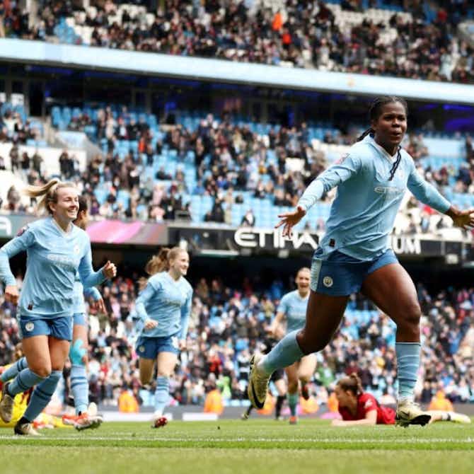 Preview image for Khadija Shaw sets new Man City Women's goal record on derby day 🏅