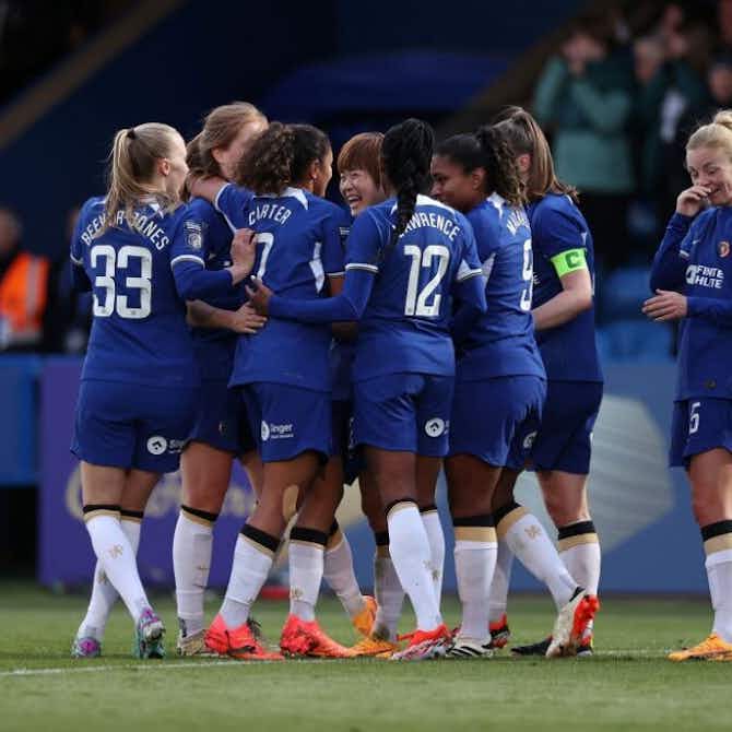 Preview image for Chelsea head back top of WSL with Aston Villa thrashing