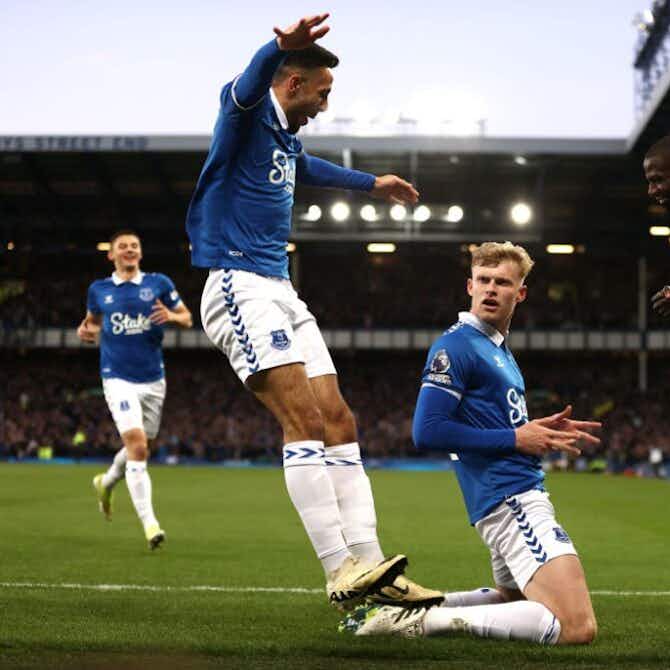 Preview image for 🔴 LIVE: Everton in command; Man United & Palace lead; Bournemouth win