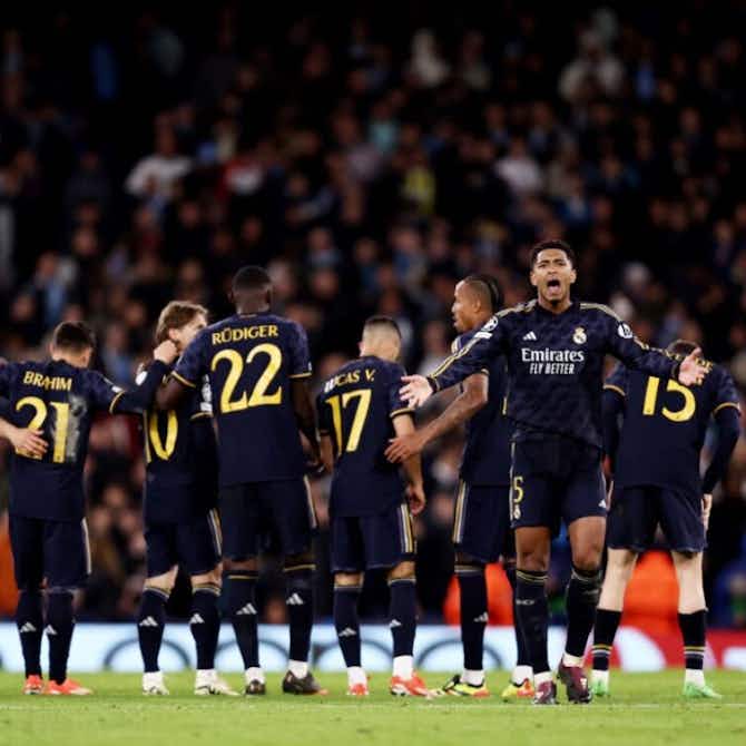 Preview image for 💫 Real Madrid down Man City after penalties; Bayern send Arsenal out